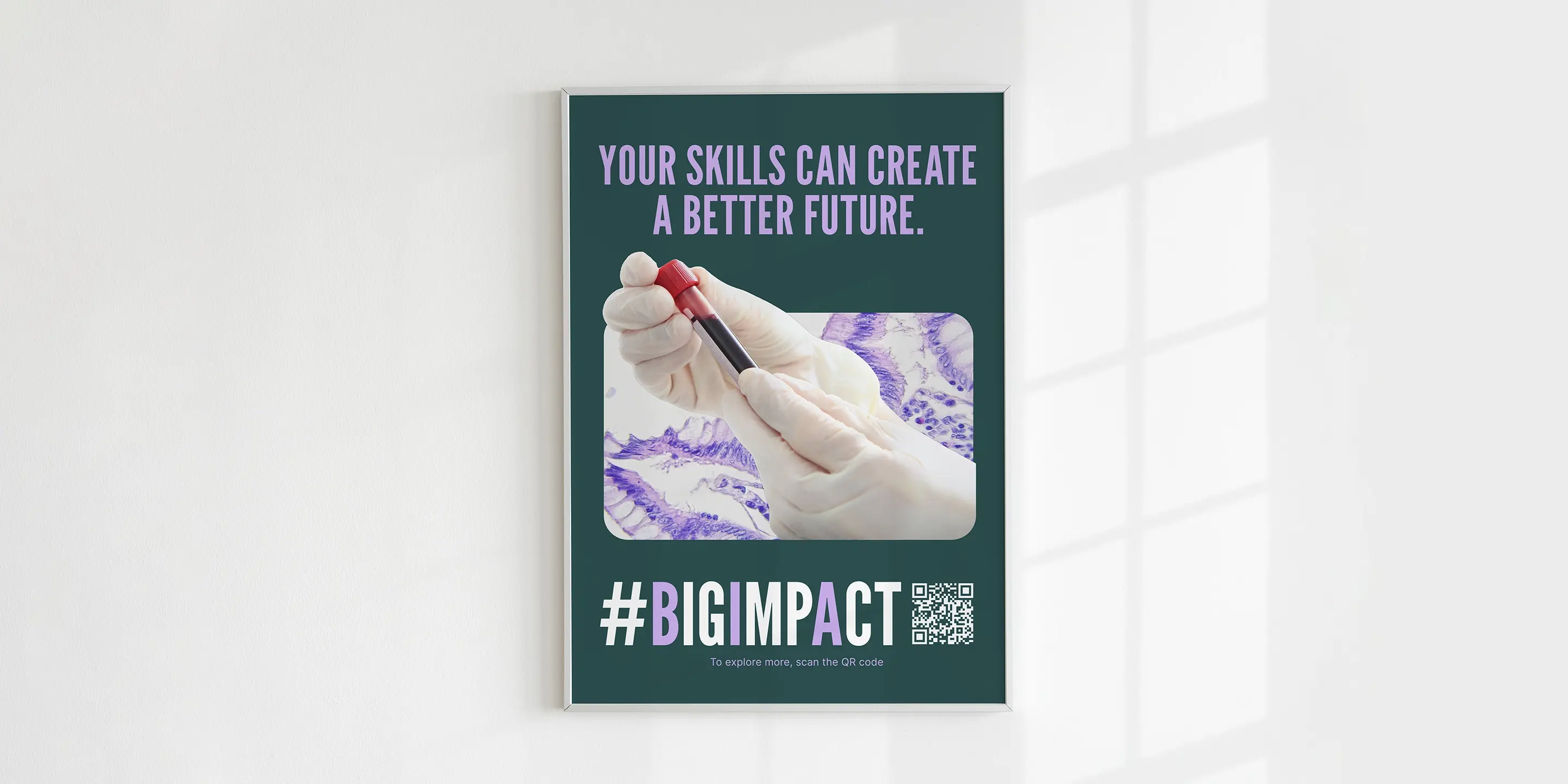 BIA #BIGIMPACT campaign poster.