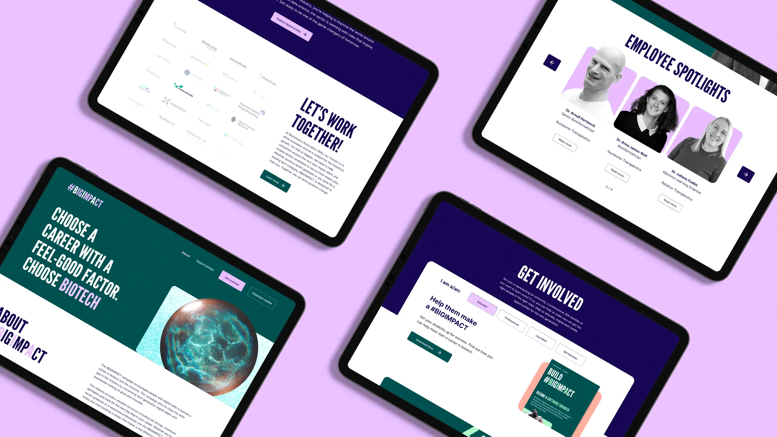 BIA rollout applied to digital and tablet devices.